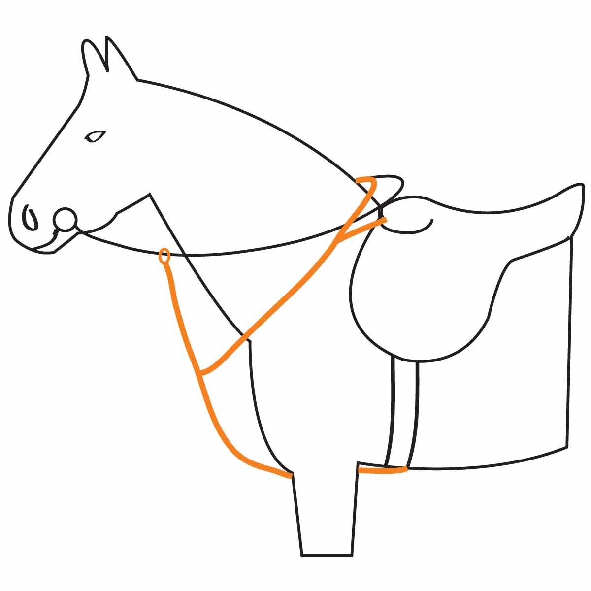 Borsttuig Epplejeck Bristol Zwart-zilver - Afbeelding 2