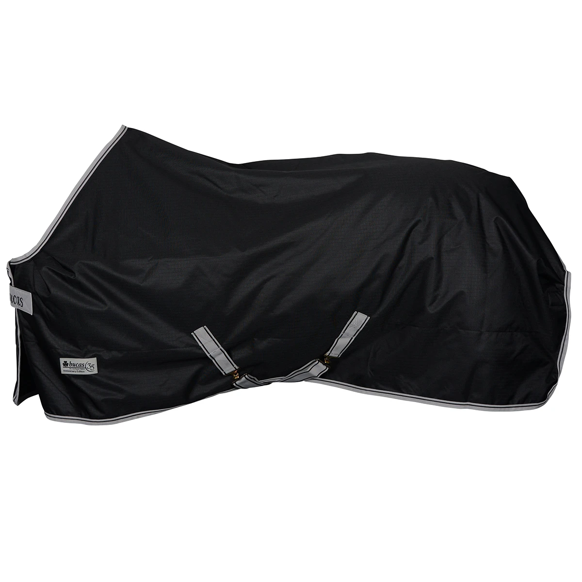 Deken Bucas Anniversary 200gr Zwart-zilver