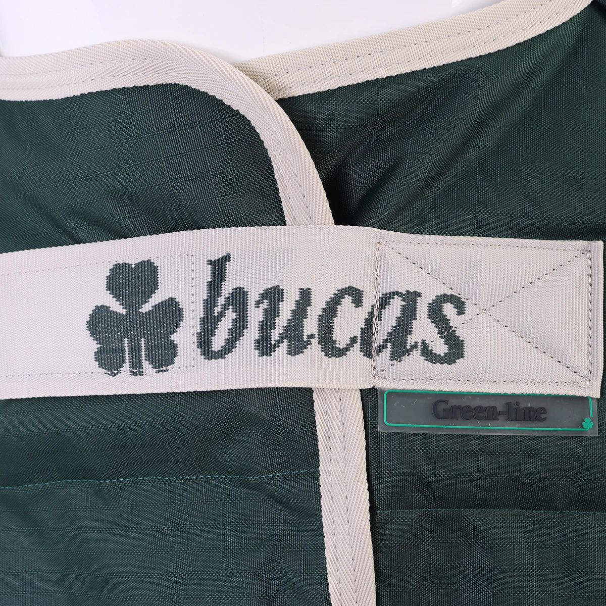 Deken Bucas Green Line 300gr Donkergroen-bruin - Afbeelding 3