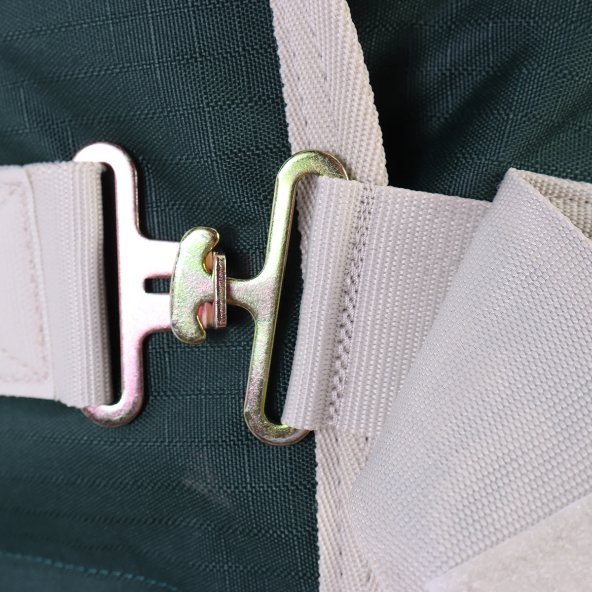 Deken Bucas Green Line 300gr Donkergroen-bruin - Afbeelding 4