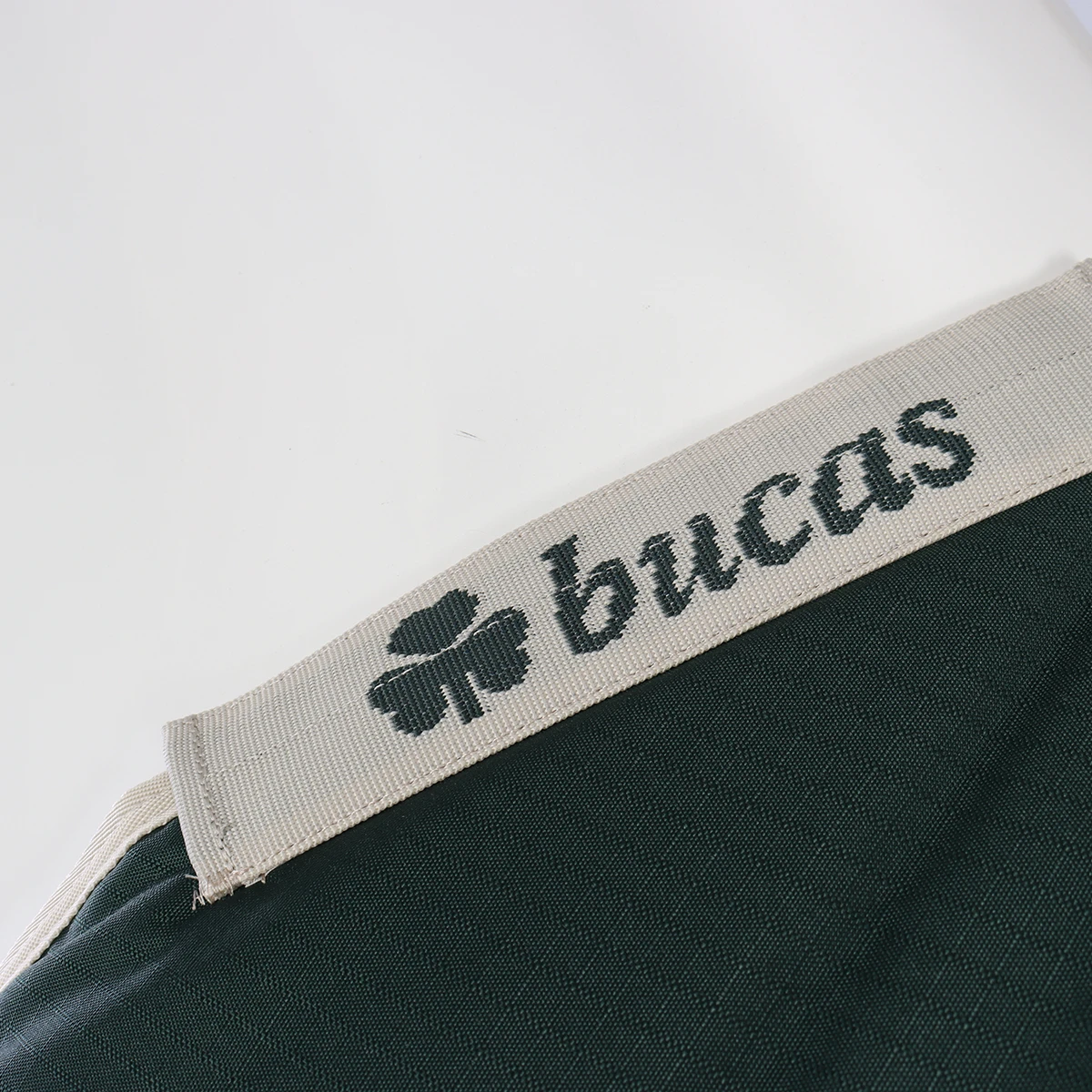 Deken Bucas Green Line 300gr Donkergroen-bruin - Afbeelding 5