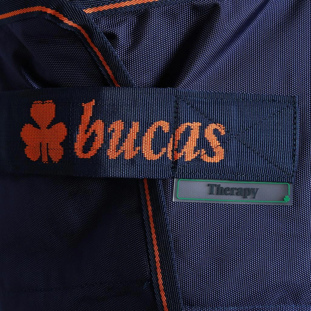Deken Bucas Therapy Turnout Light Donkerblauw-oranje - Afbeelding 3