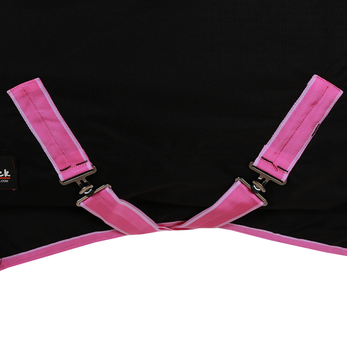 Deken Epplejeck Junior Full Neck 300gr Zwart-roze - Afbeelding 2