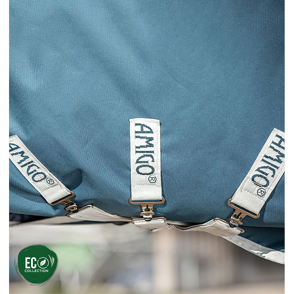 Deken Horseware Amigo Ameco 12 Plus Turnout 0gr Donkergrijs - Afbeelding 4