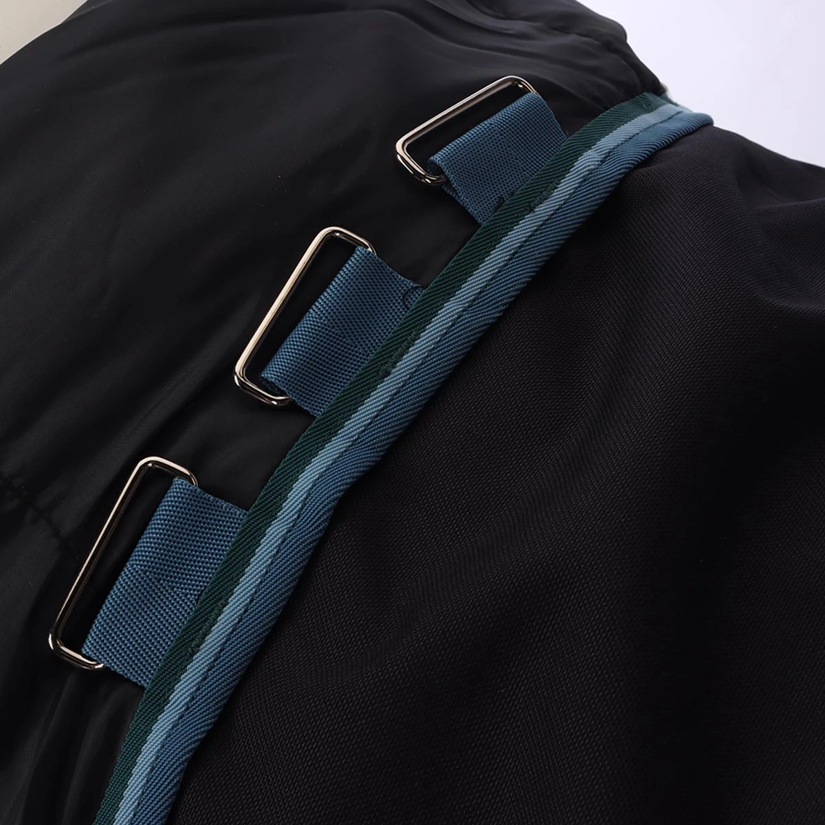 Deken Horseware Amigo Bravo 1200D 50gr Donkerblauw-turquoise - Afbeelding 4