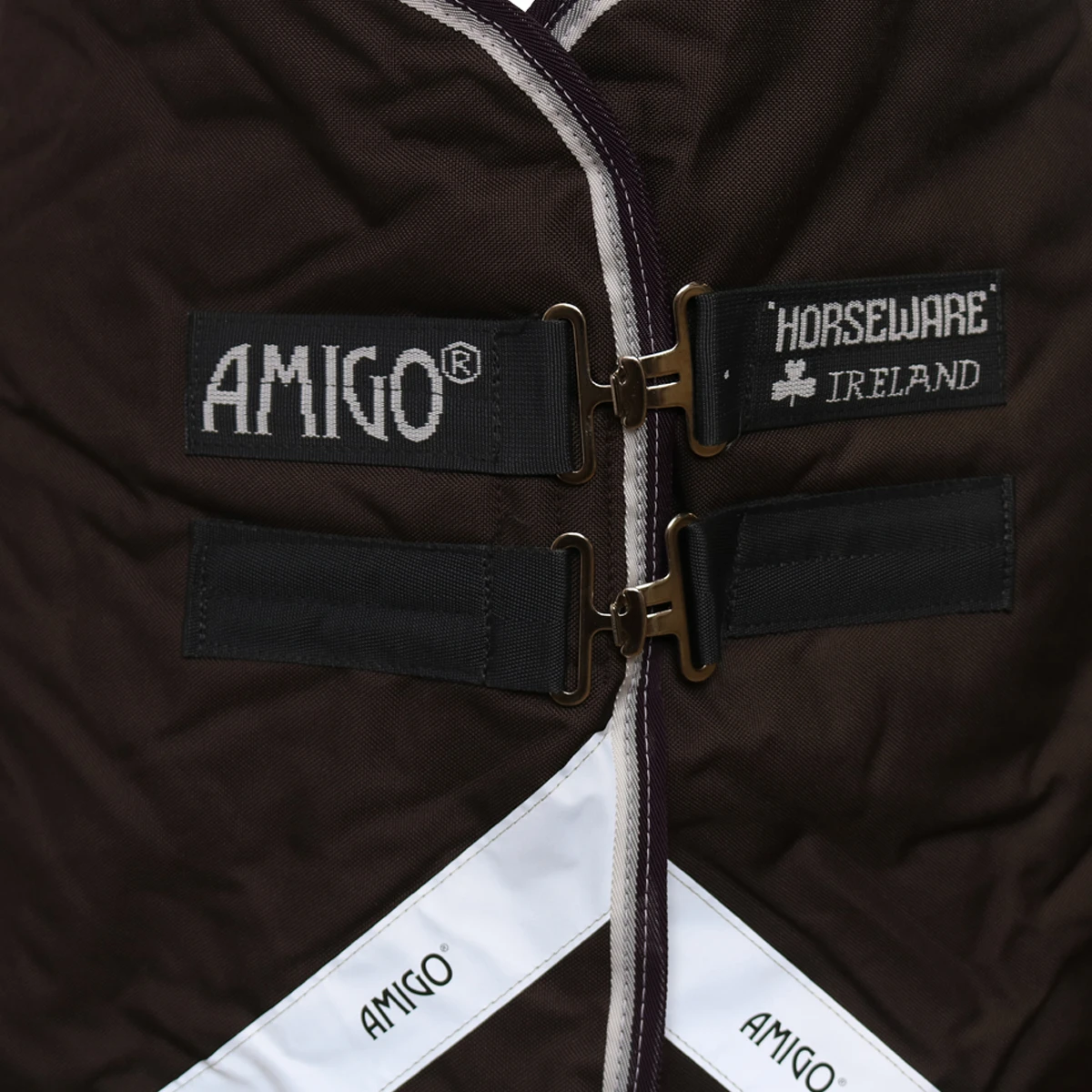 Deken Horseware Amigo Bravo 250gr Donkergrijs - Afbeelding 2