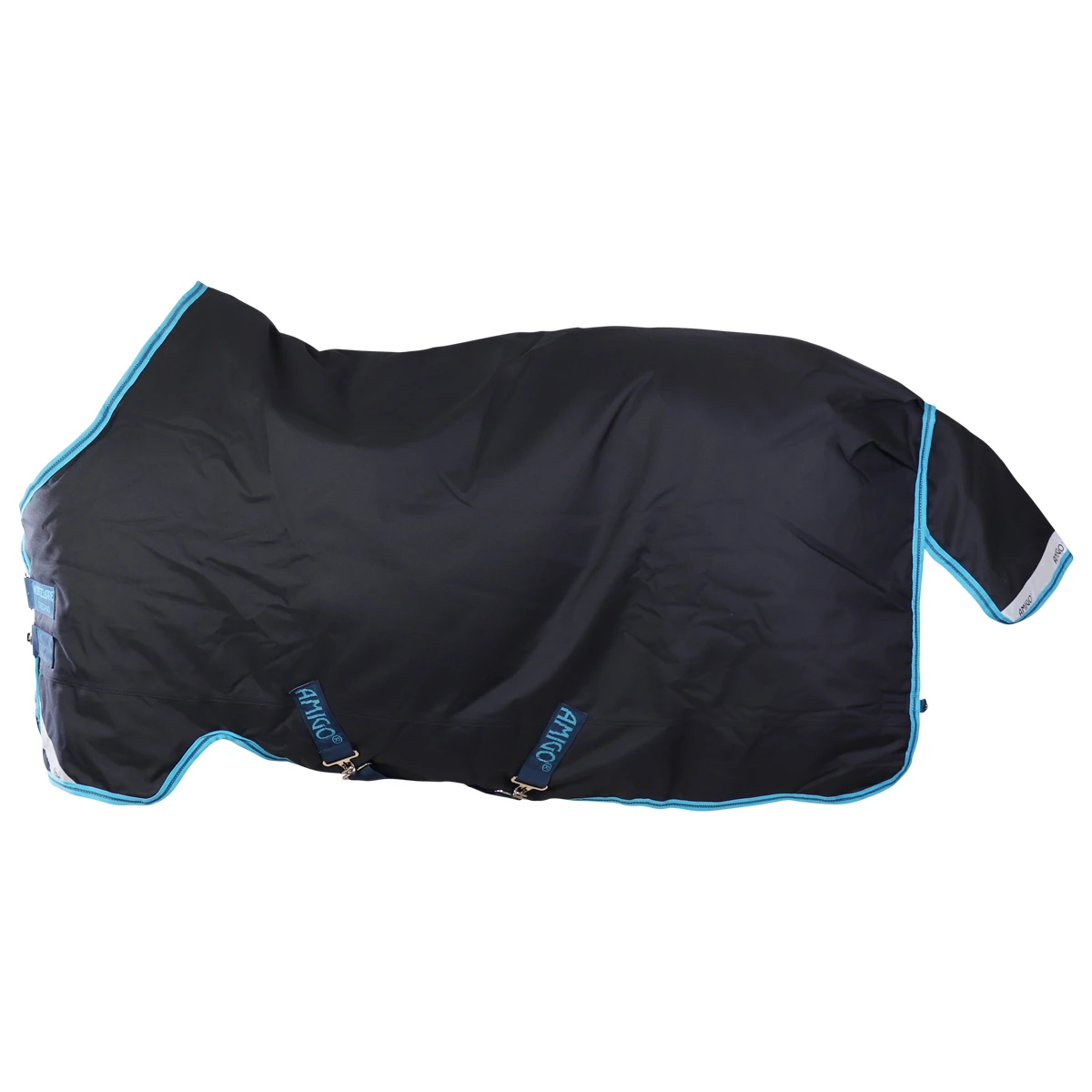 Deken Horseware Amigo Bravo Medium Pony 250gr Donkerblauw - Afbeelding 2