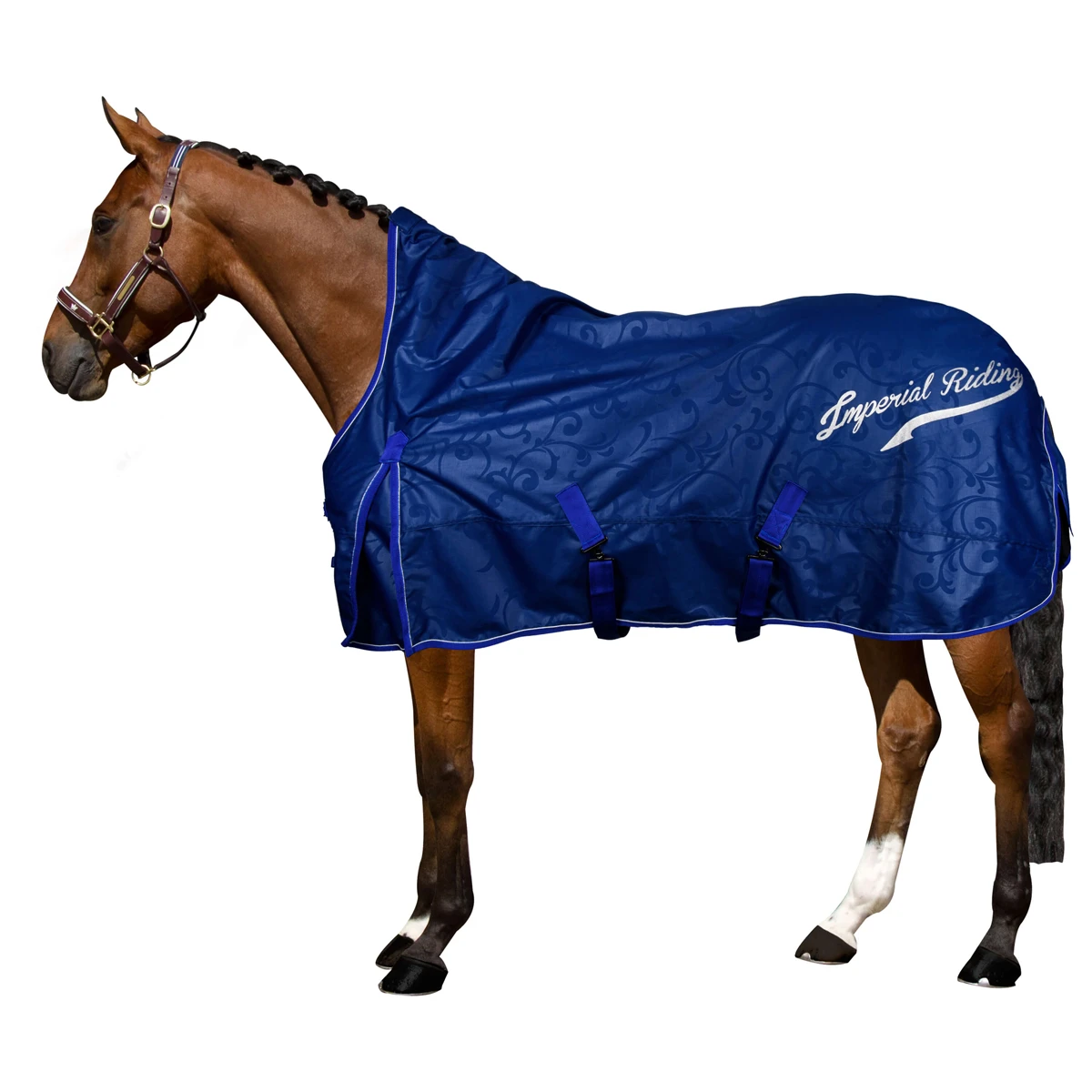 Deken Imperial Riding IRHSuper-Dry 0gr Blauw - Afbeelding 2