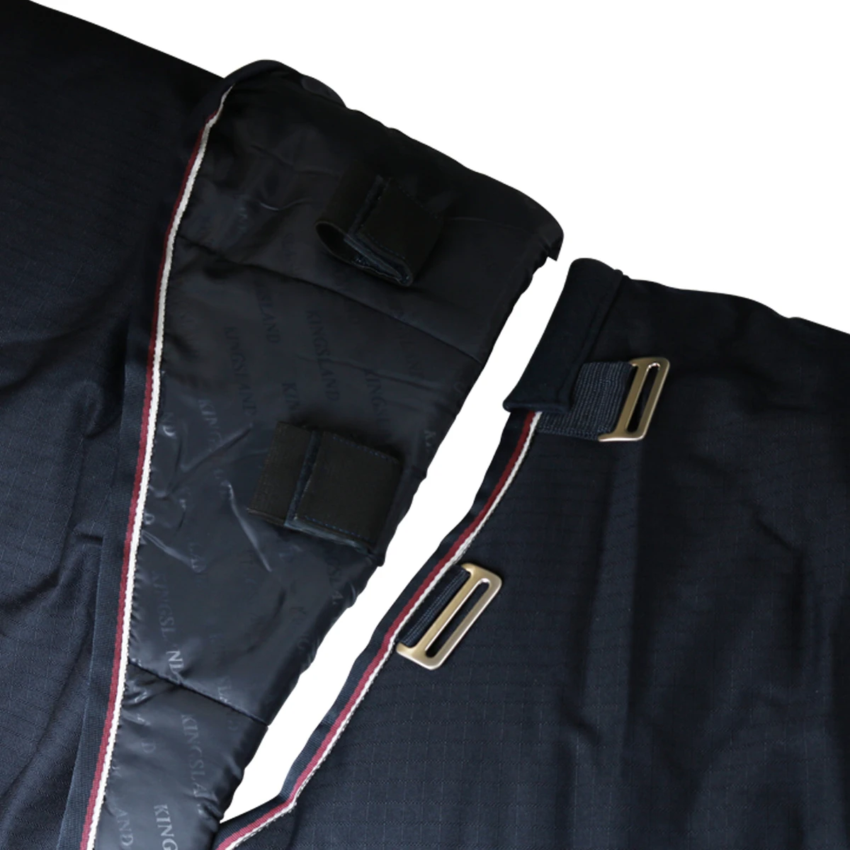 Deken Kingsland Classic Met Hals 400gr Donkerblauw - Afbeelding 2