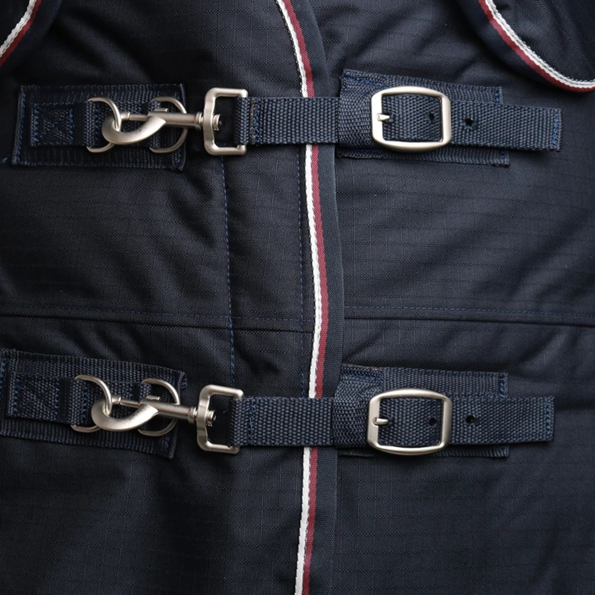 Deken Kingsland Classic Met Hals 400gr Donkerblauw - Afbeelding 3