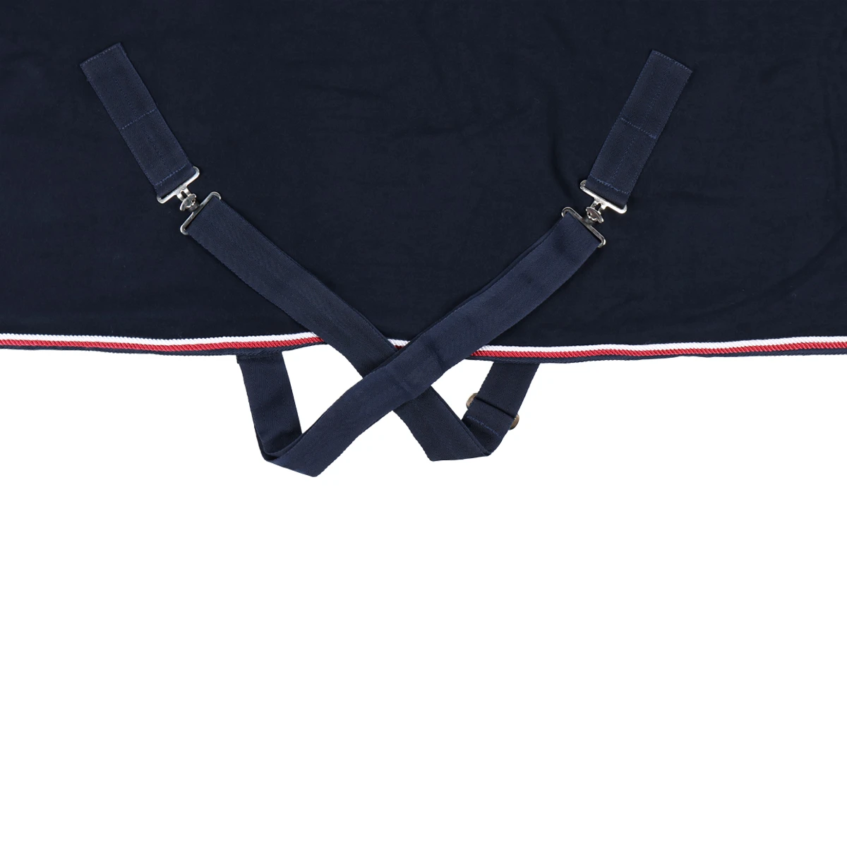 Deken QHP Eldorado Fleece Donkerblauw - Afbeelding 2