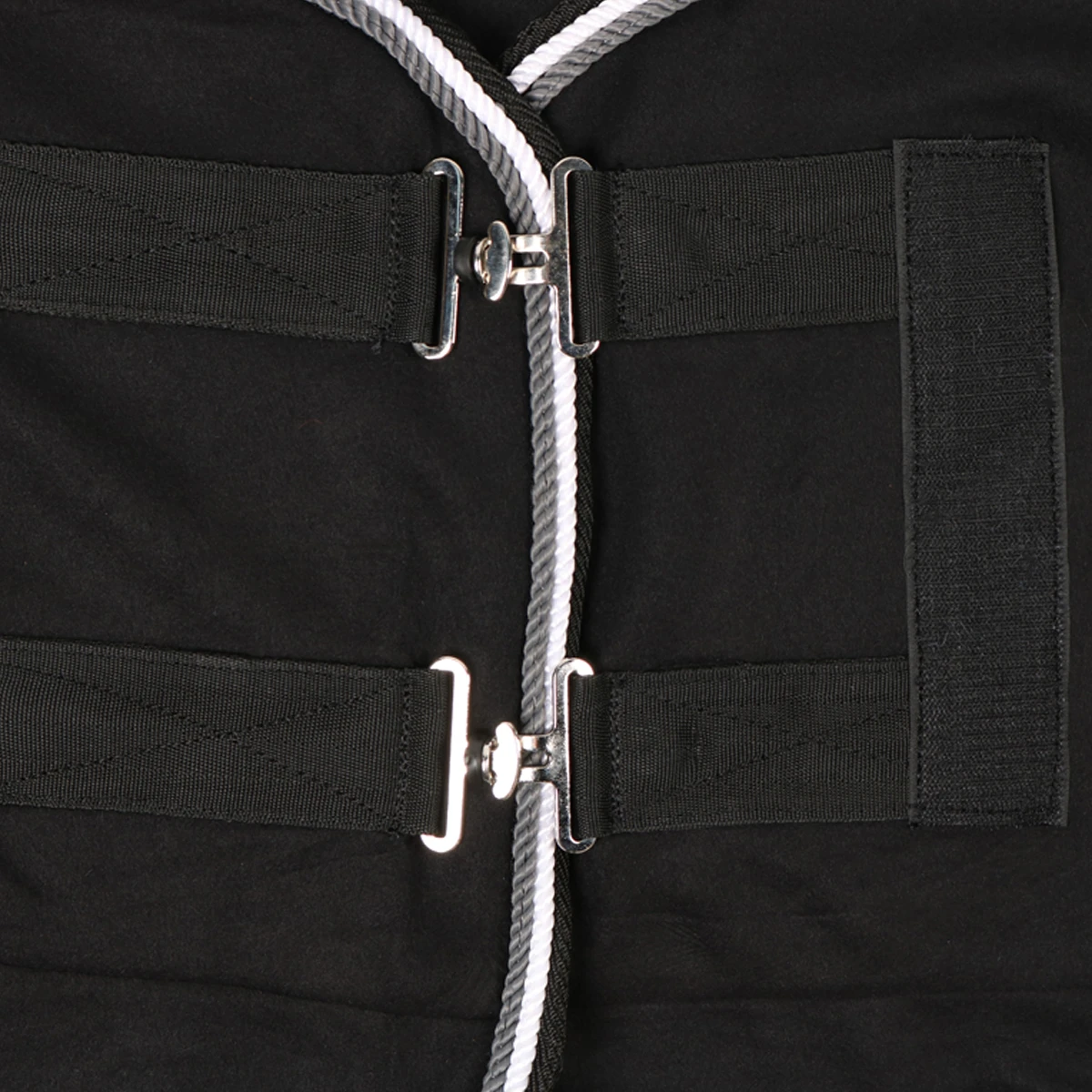 Deken QHP Eldorado Fleece Zwart - Afbeelding 3