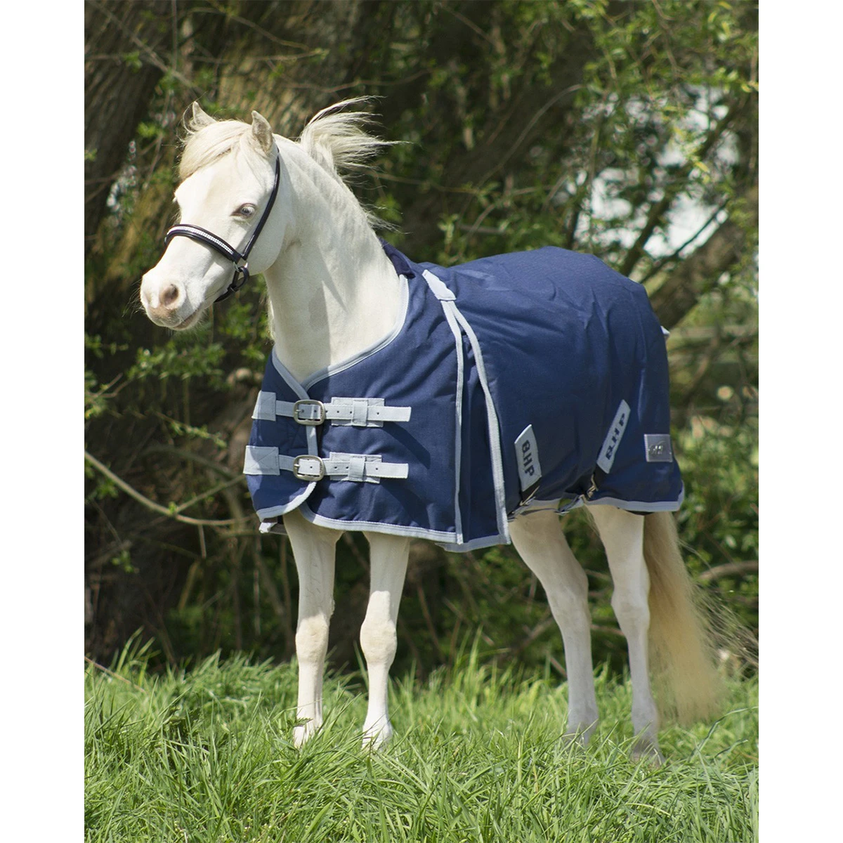 Deken QHP Falabella 0gr Blauw - Afbeelding 2