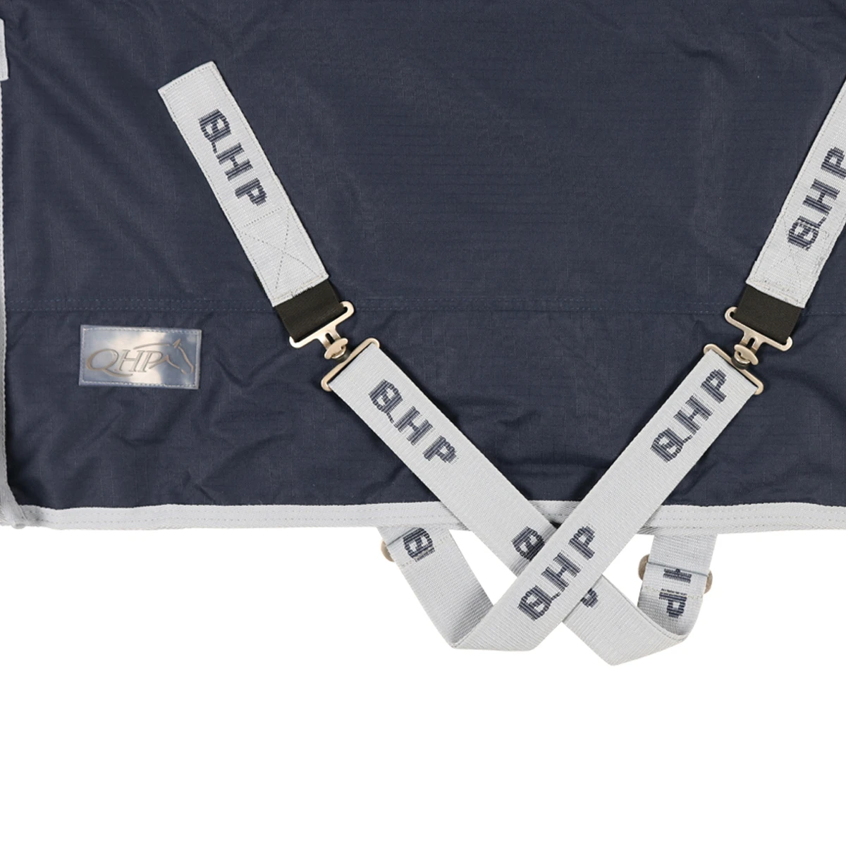 Deken QHP Turnout 100gr Donkerblauw - Afbeelding 2