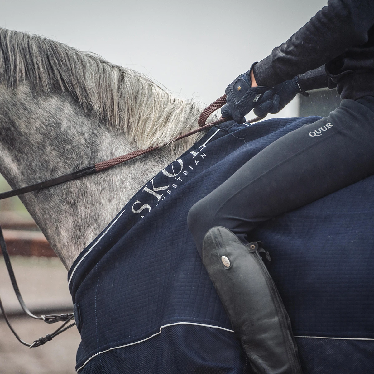 Deken SKØL Cooler Ebba Donkerblauw - Afbeelding 4