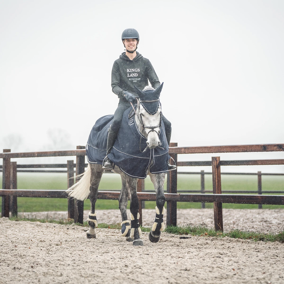 Deken SKØL Cooler Ebba Donkerblauw - Afbeelding 5
