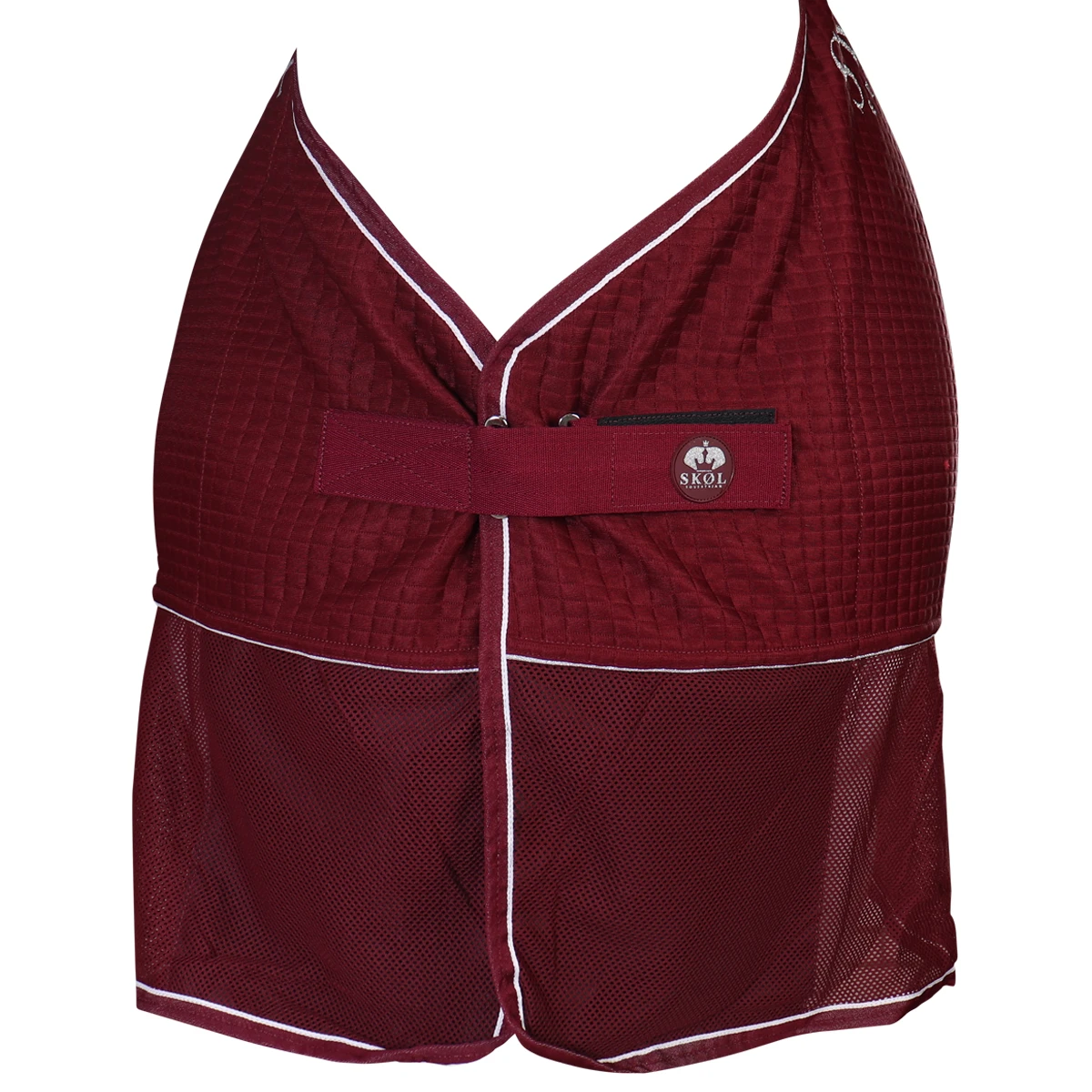 Deken SKØL Cooler Ebba Donkerrood - Afbeelding 2