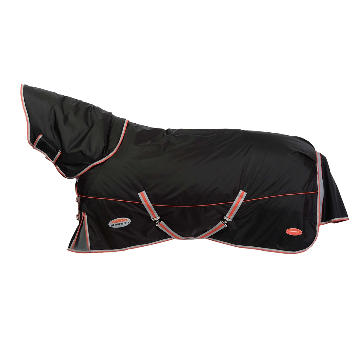 Deken WeatherBeeta ComFiTec Premier Therapy-Tec 220gr Zwart-grijs