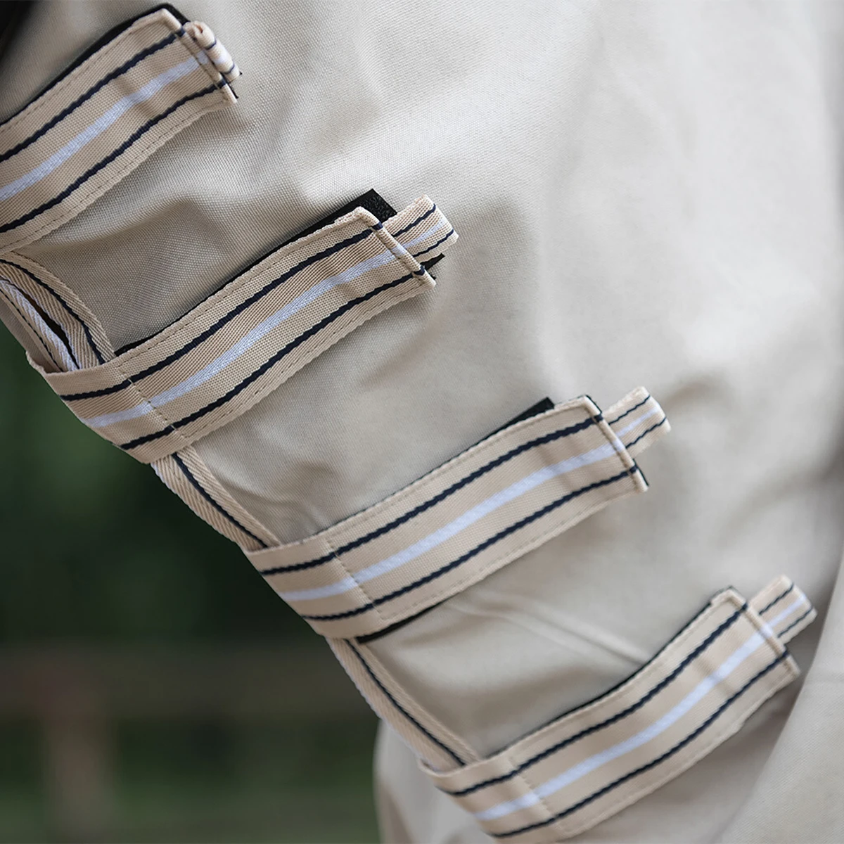 Eczeemdeken QHP Hoodie Beige Lichtbruin - Afbeelding 3