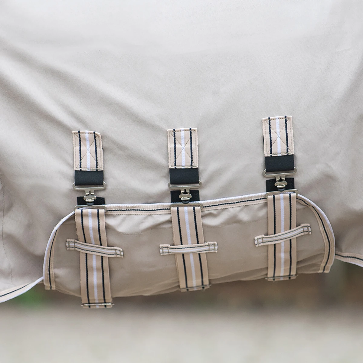 Eczeemdeken QHP Hoodie Beige Lichtbruin - Afbeelding 6