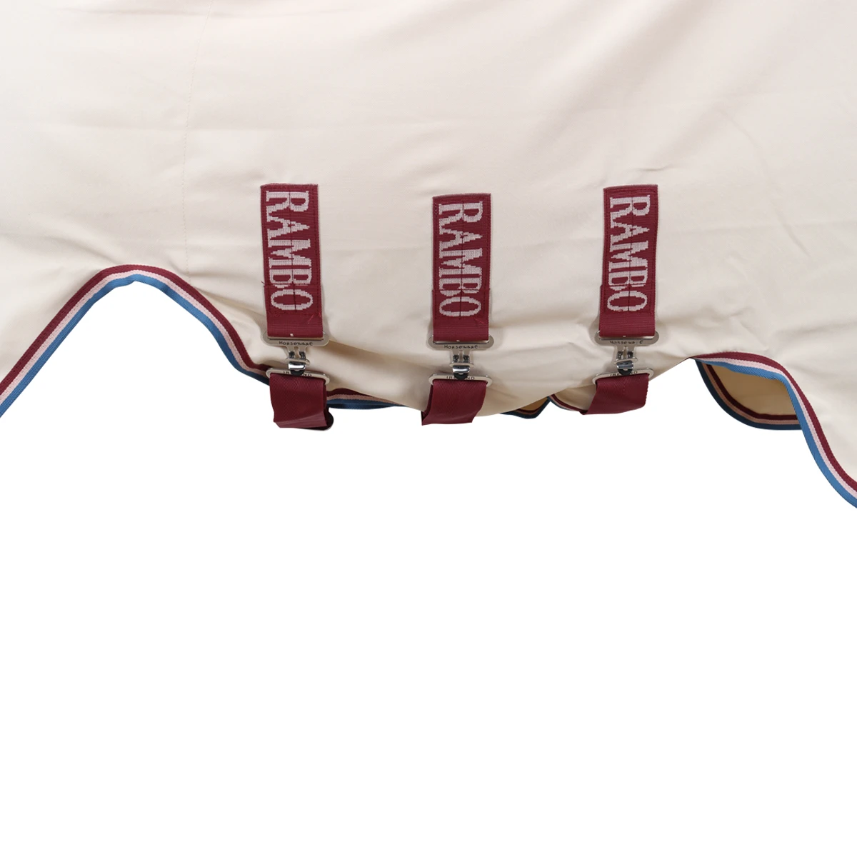 Eczeemdeken Rambo Sweet Itch Hoody Pony Lichtbruin - Afbeelding 6