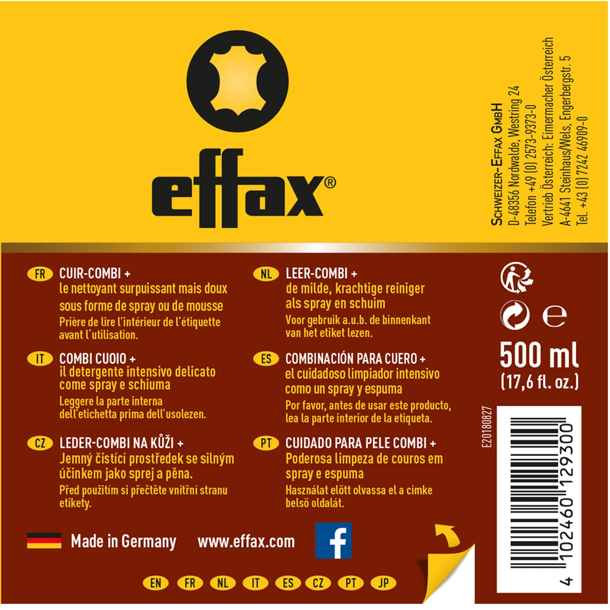 Effax Leer Combi+ Diverse - Afbeelding 3