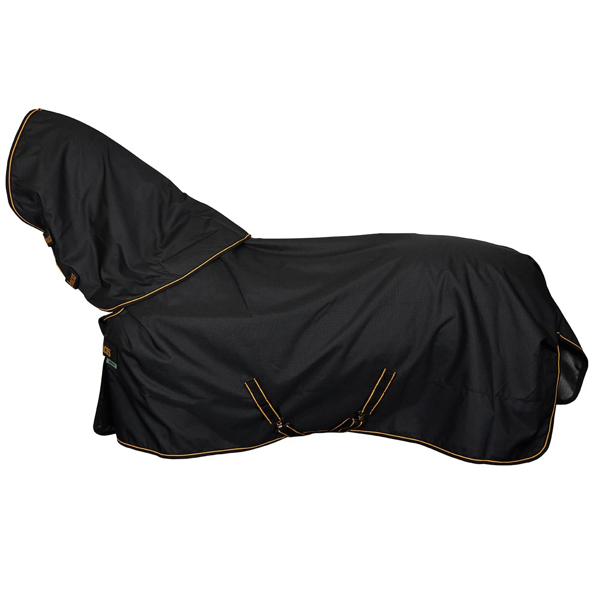 Halsstuk Bucas Irish Turnout Combi 300gr Zwart-goud - Afbeelding 2