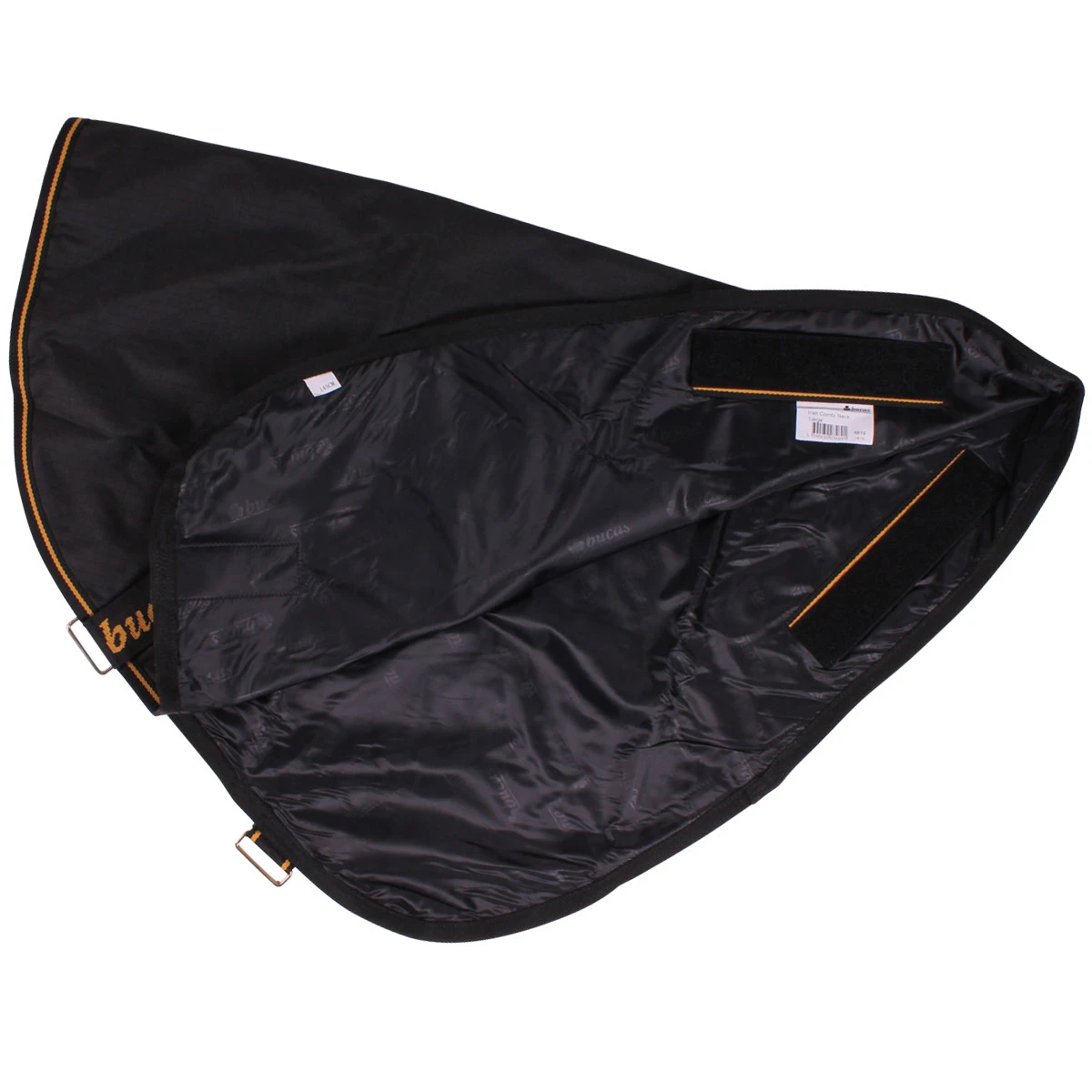 Halsstuk Bucas Irish Turnout Combi 50gr Zwart-goud - Afbeelding 2