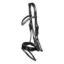 Hoofdstel Anky Anatomical Shaped Noseband Black-black