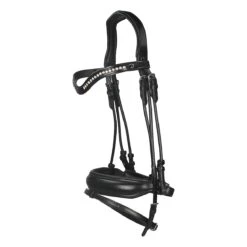 Hoofdstel Dy'on DRC Mat Black-black