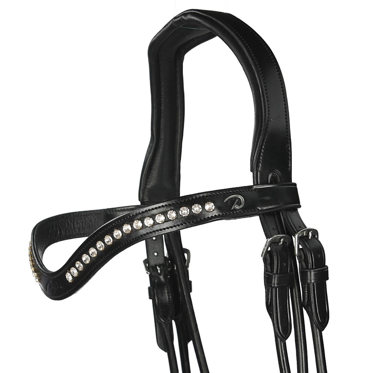 Hoofdstel Dy'on DRC Mat Black-black - Afbeelding 2