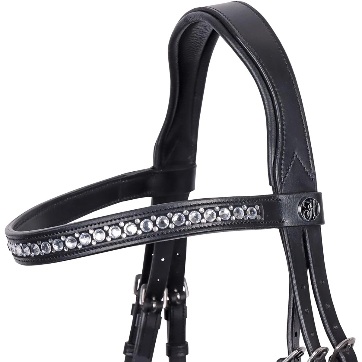 Hoofdstel Harry's Horse Drops Zwart - Afbeelding 2