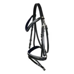 Hoofdstel Harry's Horse STOUT! Teal Zwart