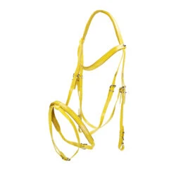 Hoofdstel Horka Pvc Flashy Geel