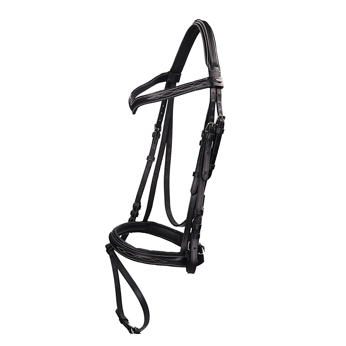 Hoofdstel Horka Verdi Zwart-zilver