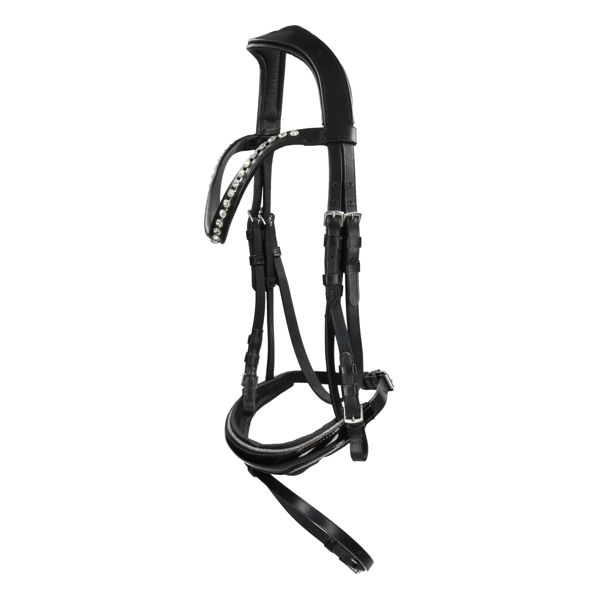 Hoofdstel Horsegear HGLucido Black-black