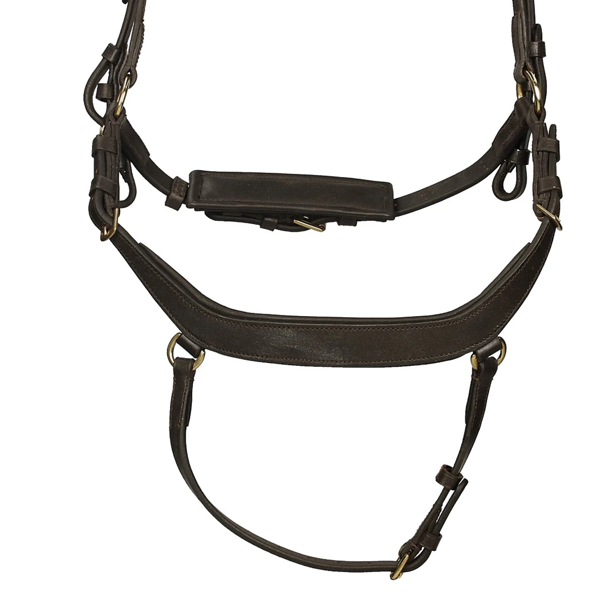 Hoofdstel Horsegear Quasar Bruin-goud - Afbeelding 3