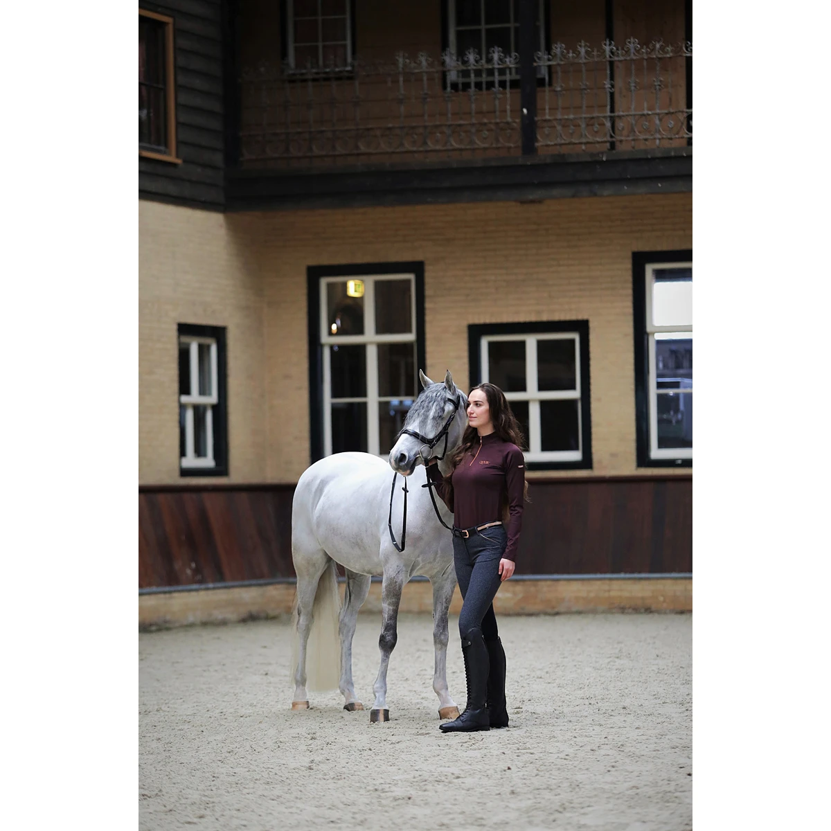 Hoofdstel Horsegear Styx Zwart - Afbeelding 4