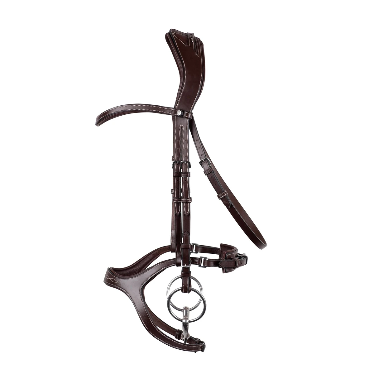 Hoofdstel Montar Monarch Bruin - Afbeelding 2