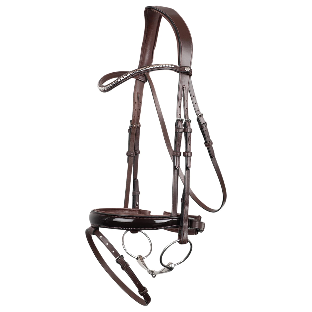 Hoofdstel Montar Normandie Deluxe Bruin