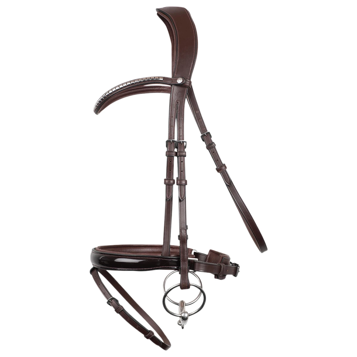 Hoofdstel Montar Normandie Deluxe Bruin - Afbeelding 2