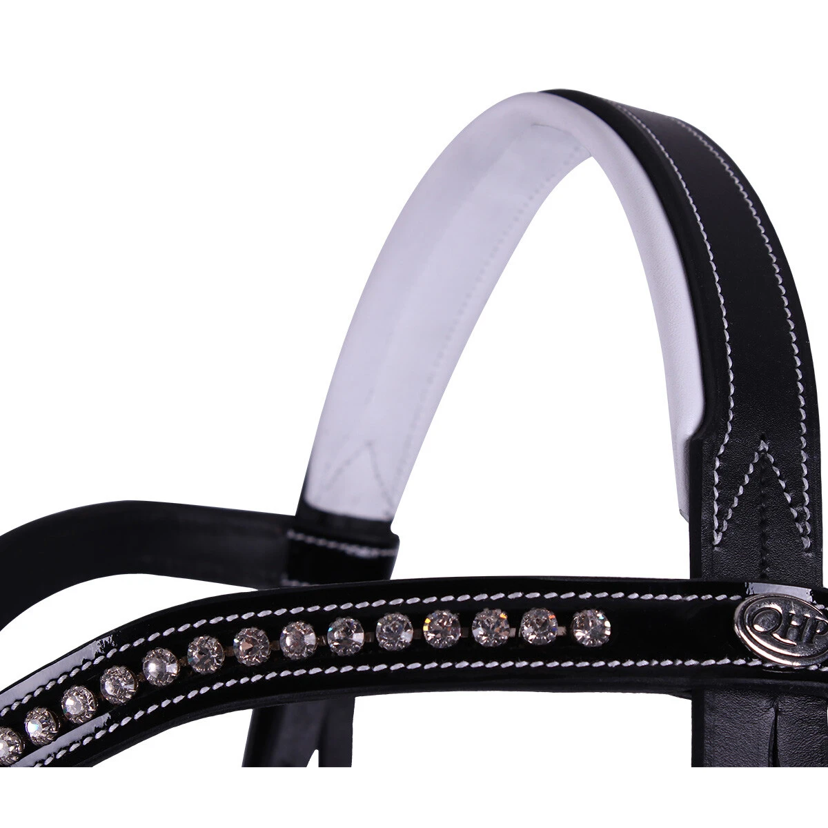 Hoofdstel QHP Aphrodite Zwart - Afbeelding 3