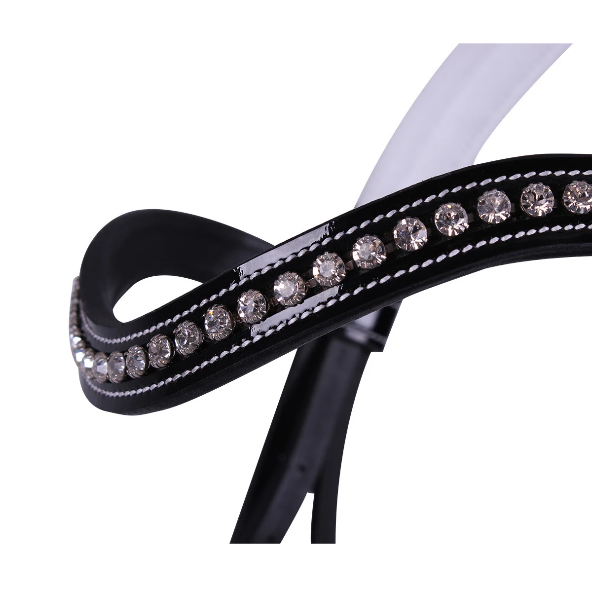 Hoofdstel QHP Aphrodite Zwart - Afbeelding 4