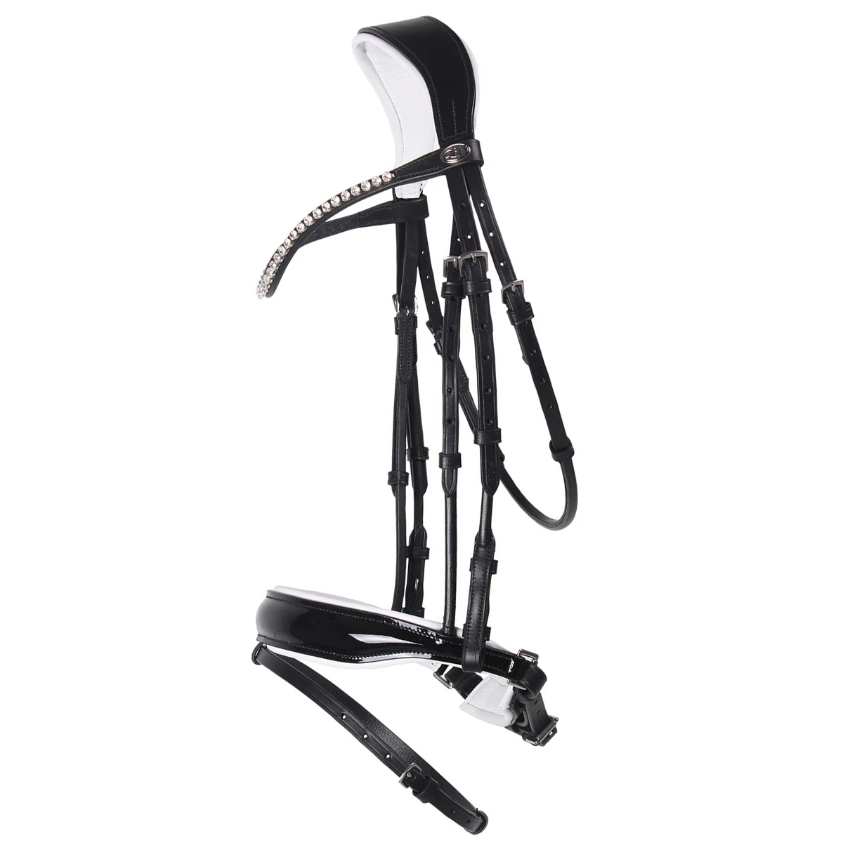 Hoofdstel QHP Nehza Zwart-wit