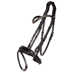 Hoofdstel QHP Orlando Zwart-groen