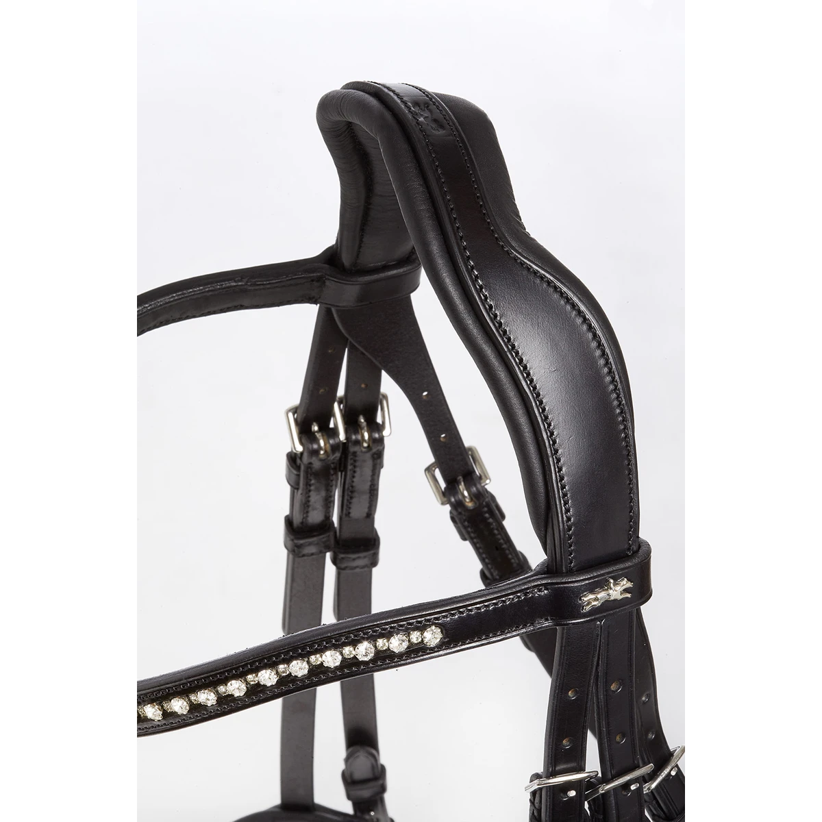 Hoofdstel Schockemöhle Brantford Zwart-zilver - Afbeelding 2