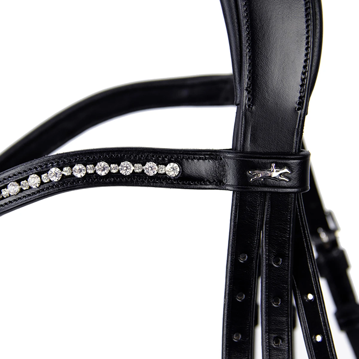 Hoofdstel Schockemöhle Brantford Zwart-zilver - Afbeelding 3