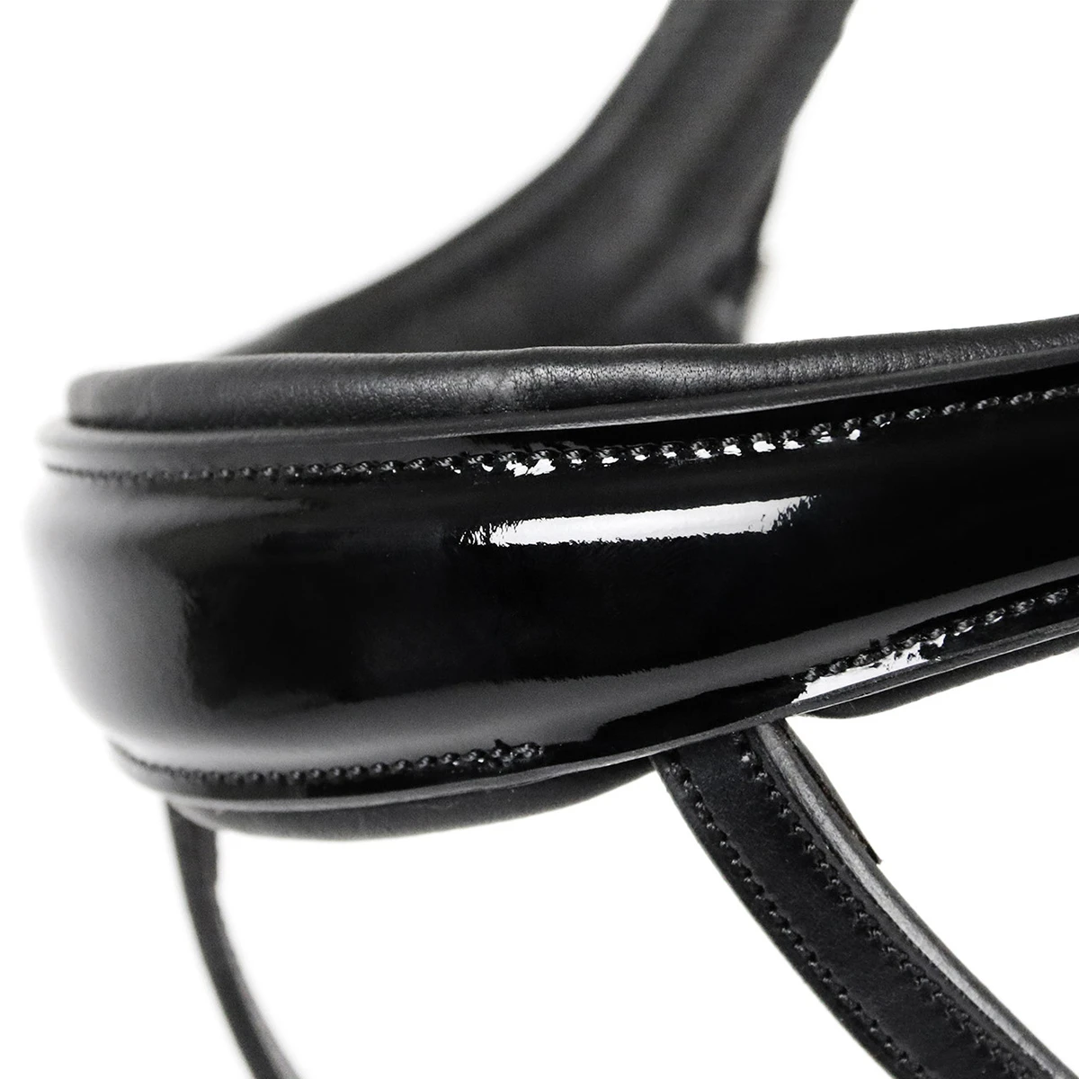 Hoofdstel Schockemöhle Equitus Beta Lak Zwart - Afbeelding 2