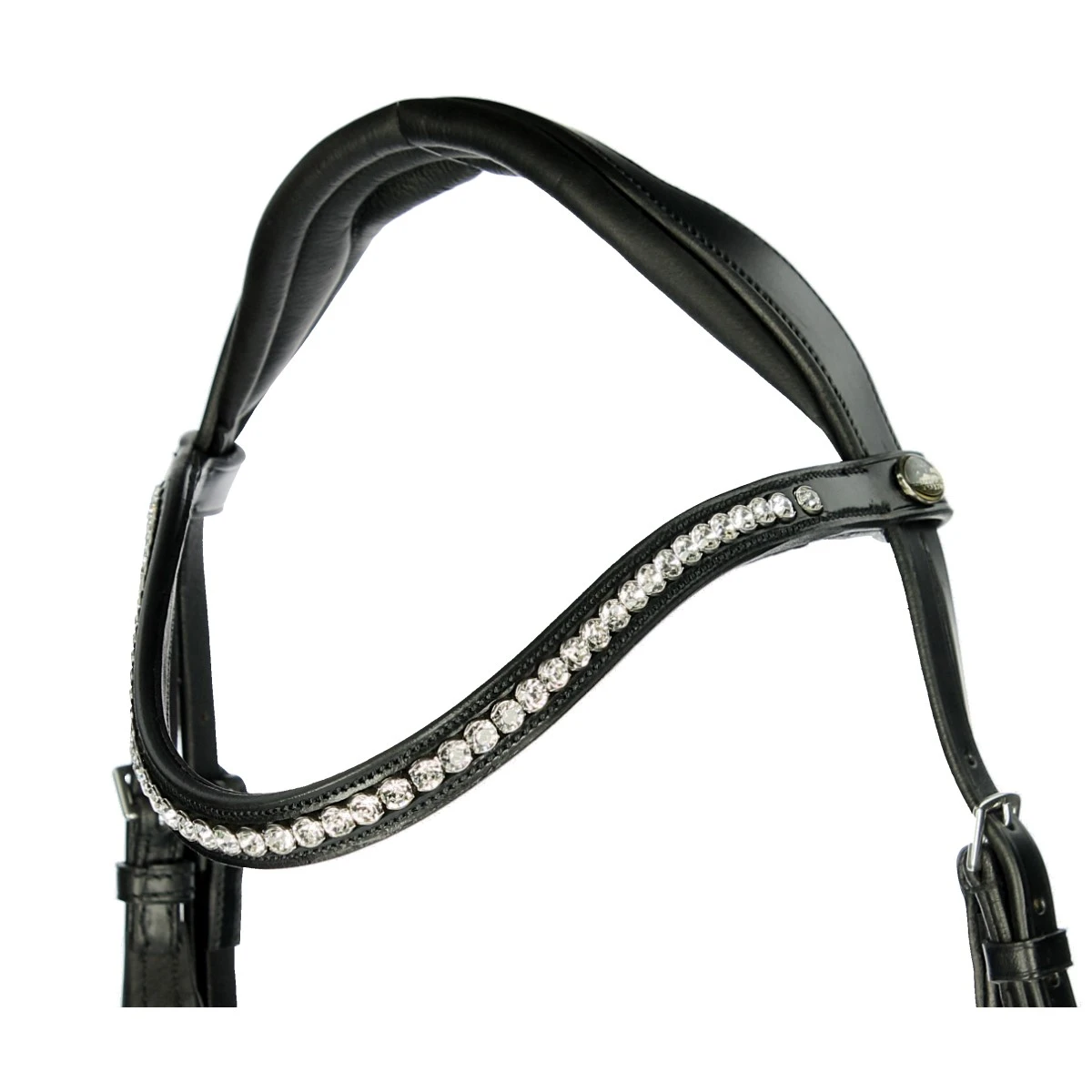 Hoofdstel Schockemöhle Equitus Beta Zwart-zilver - Afbeelding 2