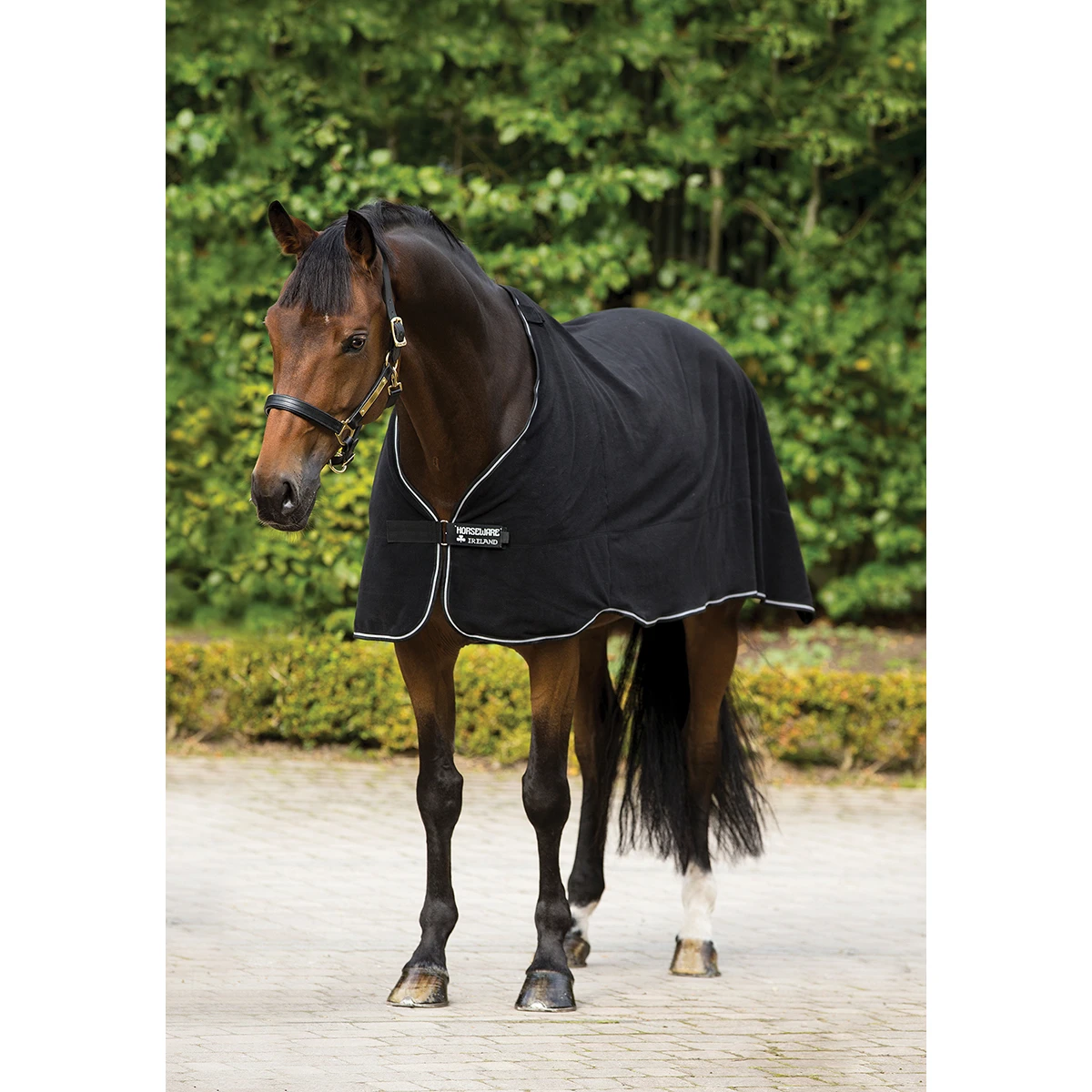Onderdeken Horseware Fleece Liner Zwart - Afbeelding 3